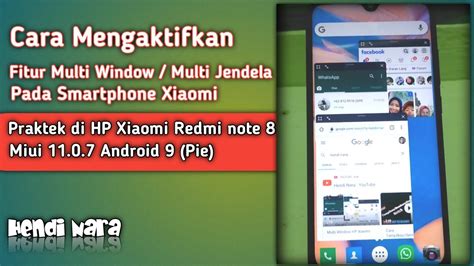 Cara Mengaktifkan Fitur Multi Window Split Screen Di Hp Xiaomi Redmi