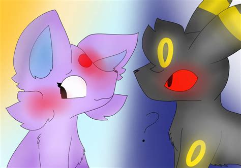 Espeon X Umbreon by VioletTheEspy on DeviantArt