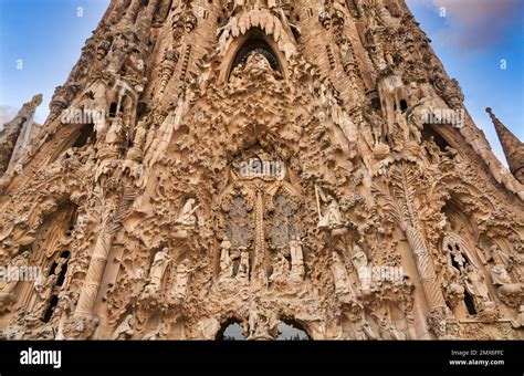 Sagrada Familia Gaudi Natividad Immagini E Fotografie Stock Ad Alta