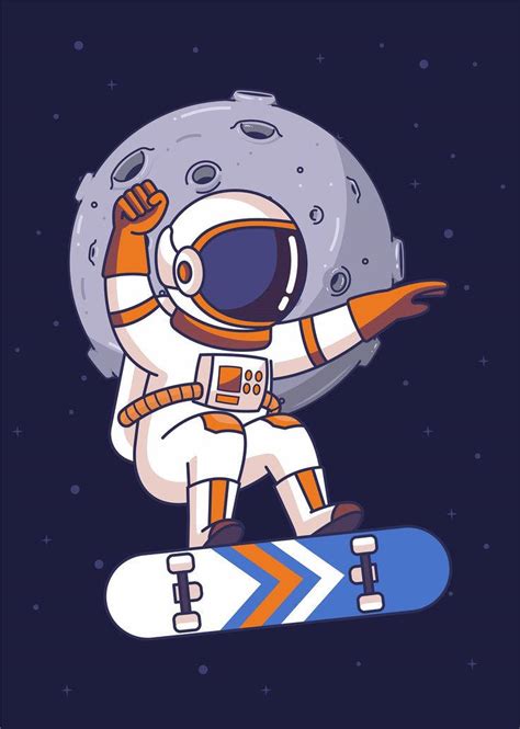 Top 999+ Cartoon Astronaut Wallpaper Full HD, 4K Free to Use