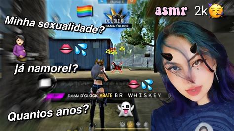 Asmr Free Fire Respondendo Perguntas Especial 2k De Inscritos 🥳😻 Youtube