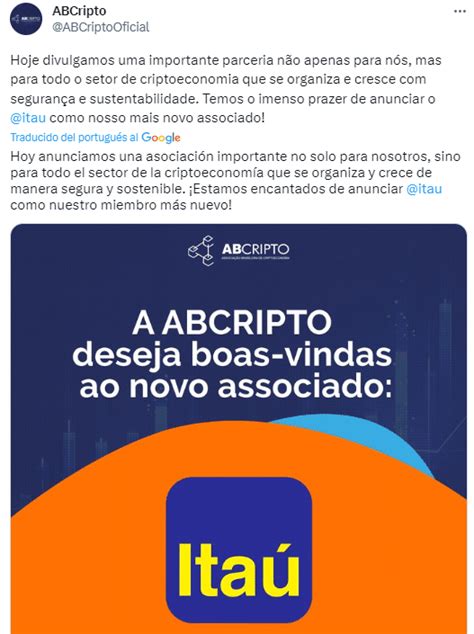 Itaú Se Une A La Asociación De Criptoeconomía De Brasil ¿qué Significa Para La Industria