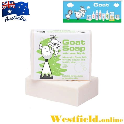 Australia Import The Goat Skincare Organic Soap Lemon Flavour 100g