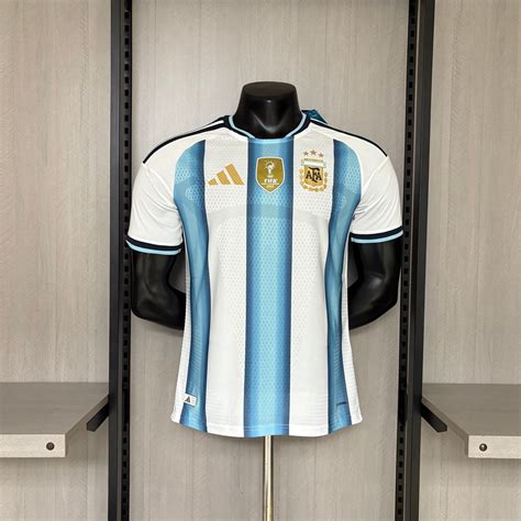 Camisa Argentina I Home 2026 Copa do Mundo Versão Jogador