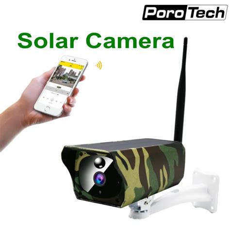 Solar Powered Camouflage Camera Y4 1080p Ip67 Waterproof Outdoor Wireless Security Wifi Ip