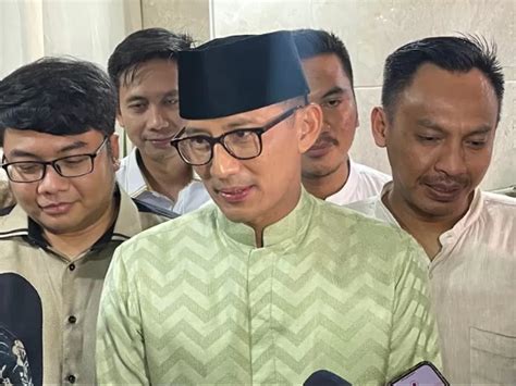 Sandiaga Uno Sampaikan Belasungkawa Ke Korban Konflik Israel Palestina