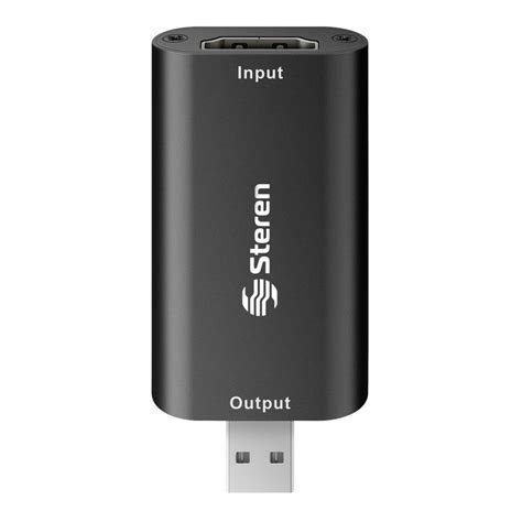 Steren Capturadora De Video HDMI A USB Kemik Guatemala