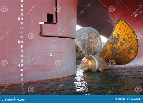 Boat propeller stock photo. Image of decrepit, business - 26539210