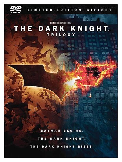 Amazon The Dark Knight Trilogy Batman Begins The Dark Knight