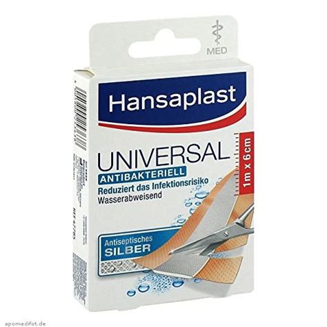 Hansaplast Med Universal 1 M X 6 Cm 10 St Verbandmittel Shop