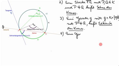 Geometrie Teil Abschnitt Youtube