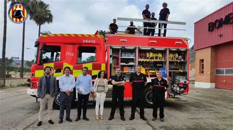 Nuevo vehículo para el parque de bomberos de Cullera Consorci