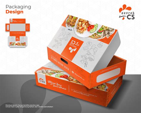 Desain Dus Makanan