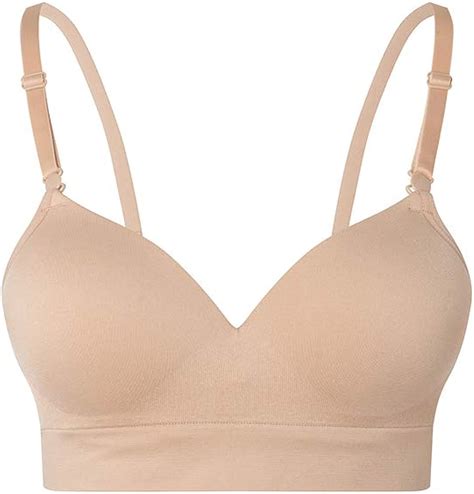 Lemef Soutien Gorge sans Couture pour Femme Soutien Gorge rembourré