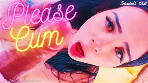 Beautiful Brunette Sucks My Dick And Takes Cum In Her Mouth Homemade Blowjob Sexdoll520