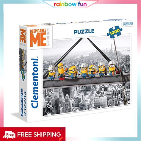 Puzzle Clementoni 1000 Pieces Jigsaw Puzzle Minion Jig Saw Disney