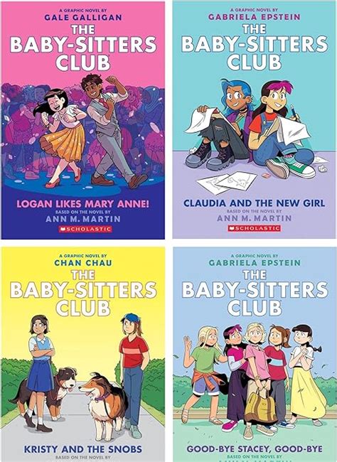 The Babysitters Club Graphic Novel 4 Books Collection Book 8 To 11