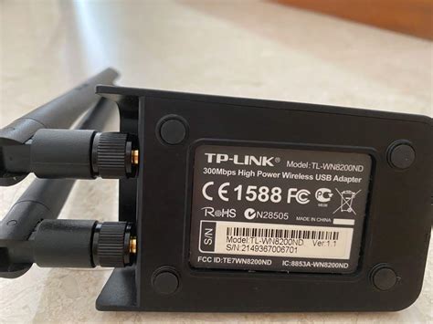 TP Link model TL-WN8200ND 300Mbps high power wireless adapter ...