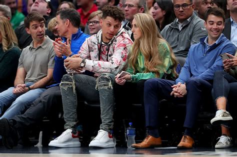 Patrick Mahomes Ted Wife Brittany A Brand New Ferrari On A Very