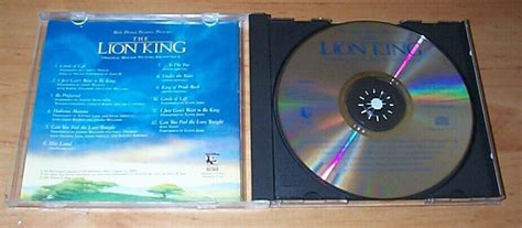 Walt Disney The Lion King Soundtrack CD | #4607133773