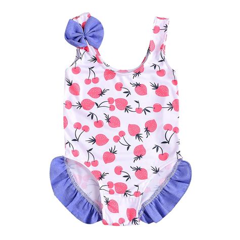 Girls Swimsuit Deals,AIEOTT Bathing Suits For Girls,Children Kids Girls ...