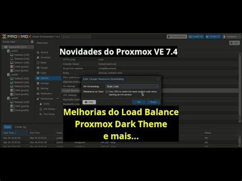 What S New In Proxmox VE 7 4 Load Balance Improvements