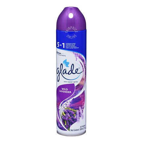 Glade Aerosol Spray Wild Lavender Ntuc Fairprice