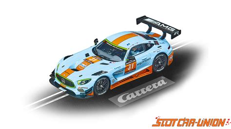 Carrera Evolution 27593 Mercedes Amg Gt3 Gulf Racing No31