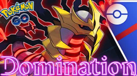 Broken Origin Giratina Is Unstoppable In Great League Youtube