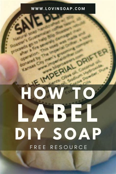 How To Label Soap Diy Soap Soap Labels Diy Soap Labels