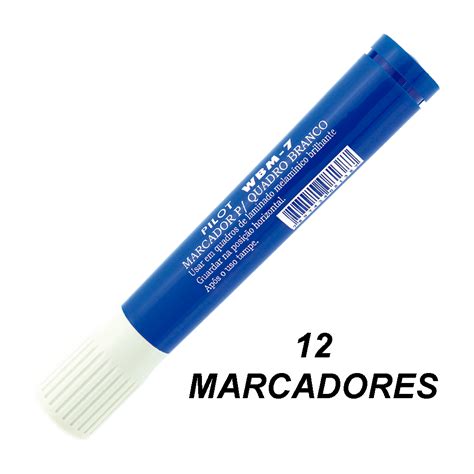 Marcador Para Quadro Branco WBM 7 Azul 12 Unidades Pilot