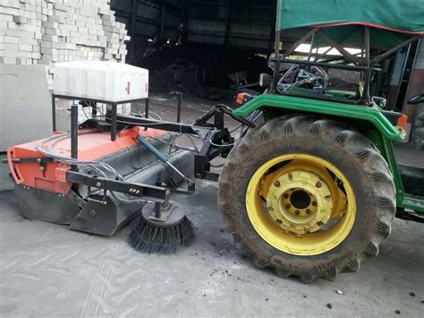 Tractor Attach Road Sweeping Machine Tractor Mounted Hydraulic