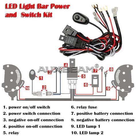 Led Light Bar Wiring Harness Diagram Database
