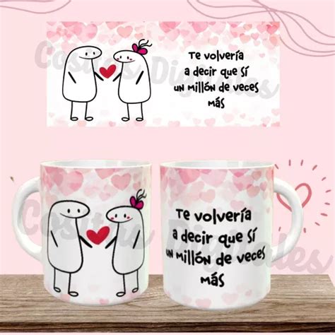 Plantillas Sublimar Tazas Flork Enamorado San Valent N En