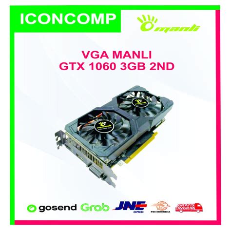 Jual VGA MANLI GTX 1060 3GB 2ND Shopee Indonesia