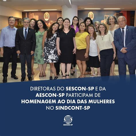 Diretoras Do Sescon Sp E Da Aescon Sp Participam De Homenagem Ao Dia