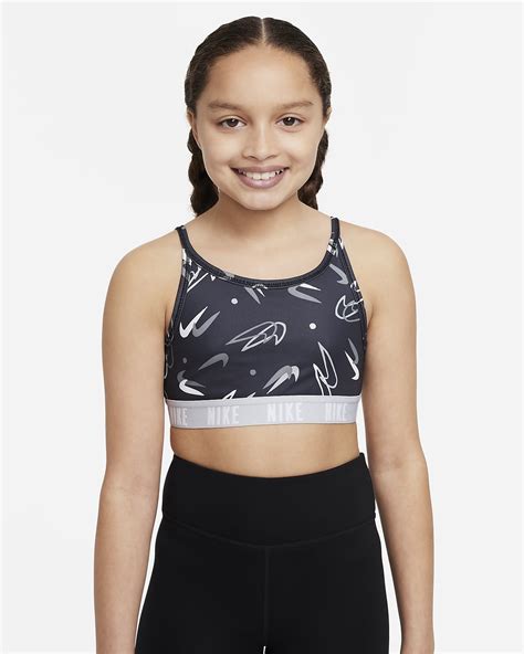 Nike Dri Fit Trophy Older Kids Girls Sports Bra Nike Ae