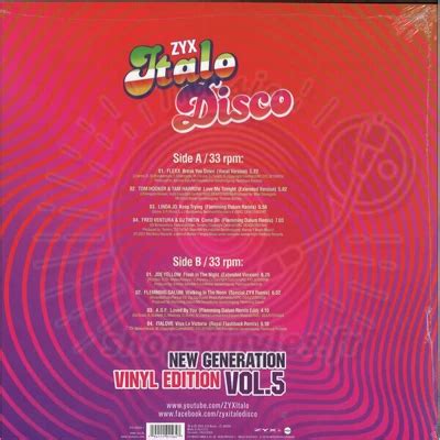 Various ZYX Italo Disco New Generation Vinyl Edition Vol 5 ZYX55955