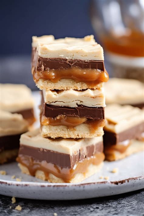 Chocolate Caramel Shortbread Bars