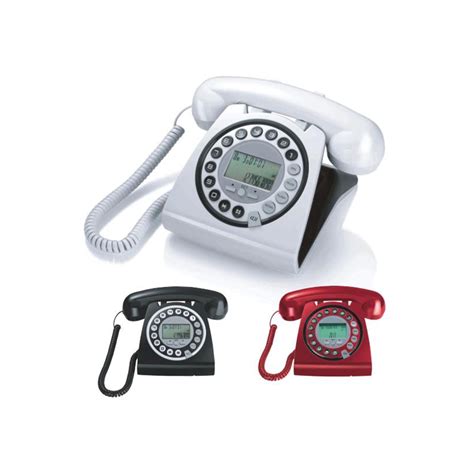 Retro Caller ID Phone – Blue Sat