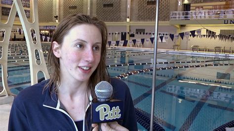 Swimming Diving Kinga Cichowska Western PA Invitational Senior