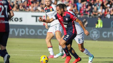 Puscas Si Mangia Il Gol Del Pareggio Il Cagliari Sconfigge Il Genoa