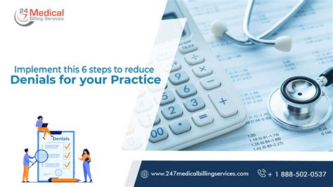 Implement These 6 Steps To Reduce Denials For Your Practice 24 7