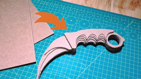 DIYHow To Make A New Simple Karambit V2 0 From Cardboard Kraft Paper