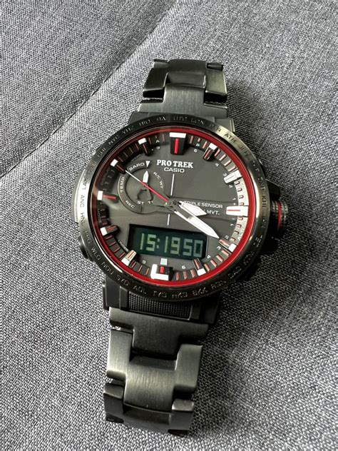 Casio Pro Trek Prw Yt Jf Firefall Men S Fashion Watches