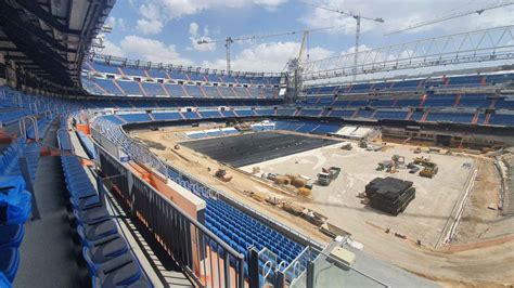 Vídeo El Santiago Bernabéu sigue cambiando así están las obras del