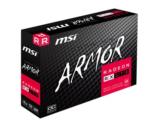 Tarjeta De Video Msi Radeon Rx Armor Rx Armor G Oc