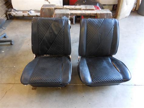 Lemans Cutlass Chevelle Skylark Bucket Seats With Tracks Sold