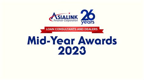 Asialink Finance Corporation Mid Year Awards Youtube