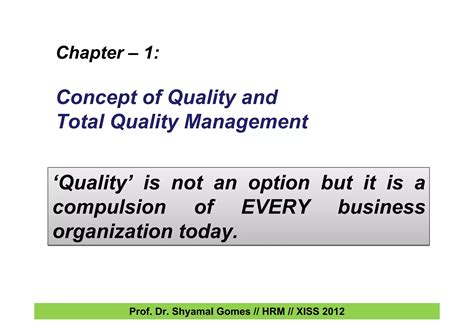 Chapter 1 Tqm Concept PPT